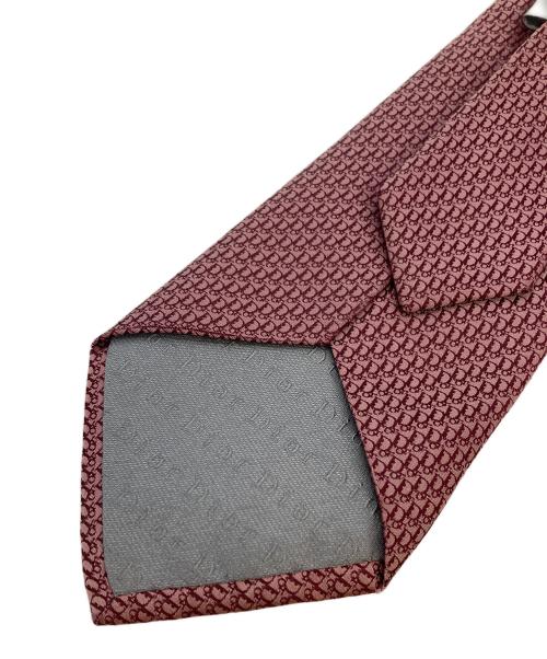 Christian Dior（クリスチャン ディオール）Christian Dior (クリスチャン ディオール) ネクタイ レッド サイズ:記載無の古着・服飾アイテム