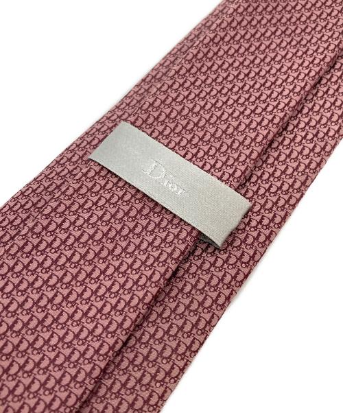 Christian Dior（クリスチャン ディオール）Christian Dior (クリスチャン ディオール) ネクタイ レッド サイズ:記載無の古着・服飾アイテム