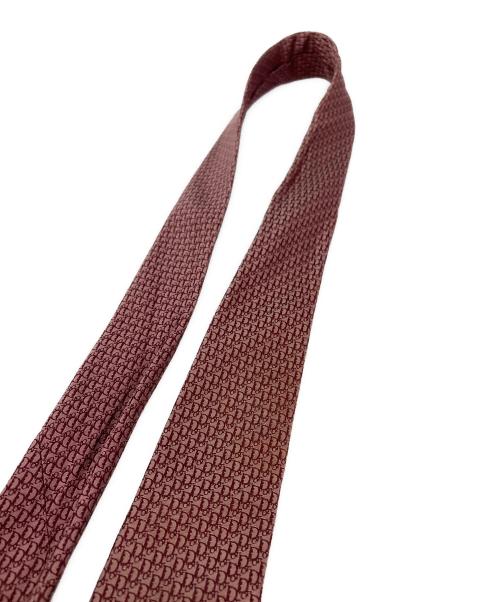 Christian Dior（クリスチャン ディオール）Christian Dior (クリスチャン ディオール) ネクタイ レッド サイズ:記載無の古着・服飾アイテム