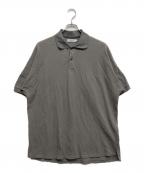 nonnativeノンネイティブ）の古着「CLERK S/S POLO SHIRT COTTON PIQUE OVERDYED」｜グレー