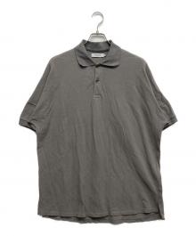 nonnative（ノンネイティブ）の古着「CLERK S/S POLO SHIRT COTTON PIQUE OVERDYED」｜グレー