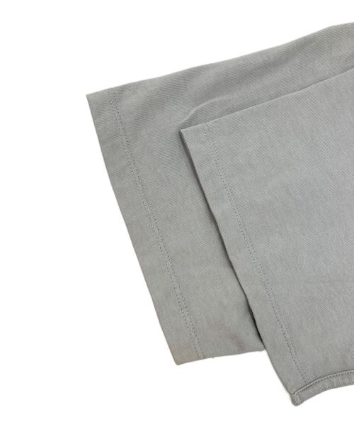 YOKE（ヨーク）YOKE (ヨーク) Oversized Inside out T shirts グレー サイズ:2の古着・服飾アイテム
