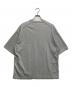 YOKE (ヨーク) Oversized Inside out T shirts グレー サイズ:2：5000円