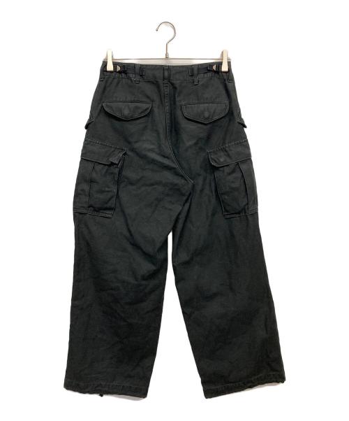 HOUSTON（ヒューストン）HOUSTON (ヒューストン) カーゴパンツ ブラック サイズ:XSの古着・服飾アイテム