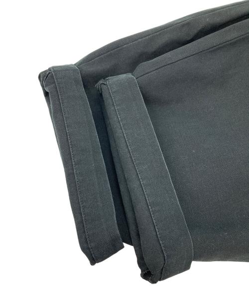 MARK（マーク）MARK (マーク) オーガニックコットンギャバパンツ ブラック サイズ:2の古着・服飾アイテム