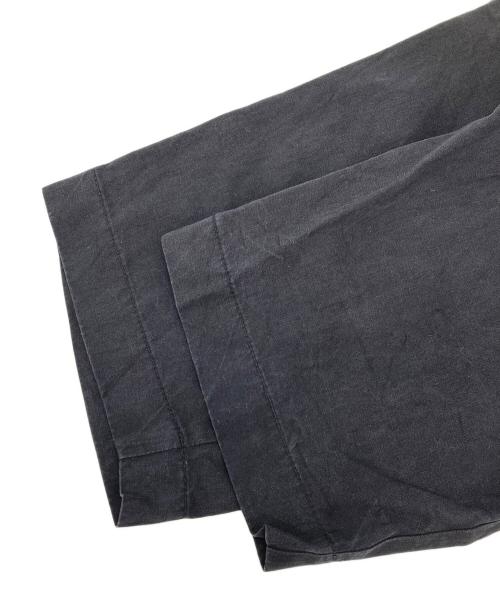 ISSEY MIYAKE MEN（イッセイミヤケメン）ISSEY MIYAKE MEN (イッセイミヤケメン) ギャバジンベルエッドパンツ ブラック サイズ:2の古着・服飾アイテム