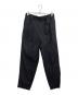 ISSEY MIYAKE MEN（イッセイミヤケメン）の古着「ギャバジンベルエッドパンツ」｜ブラック
