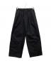 MARKAWARE（マーカウェア）の古着「TRIPLE PLEATED EASY TROUSERS」｜ブラック
