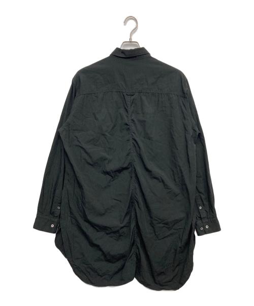 UNDERCOVER（アンダーカバー）UNDERCOVER (アンダーカバー) ヴィンテージクロス ロングシャツ ブラック サイズ:3の古着・服飾アイテム