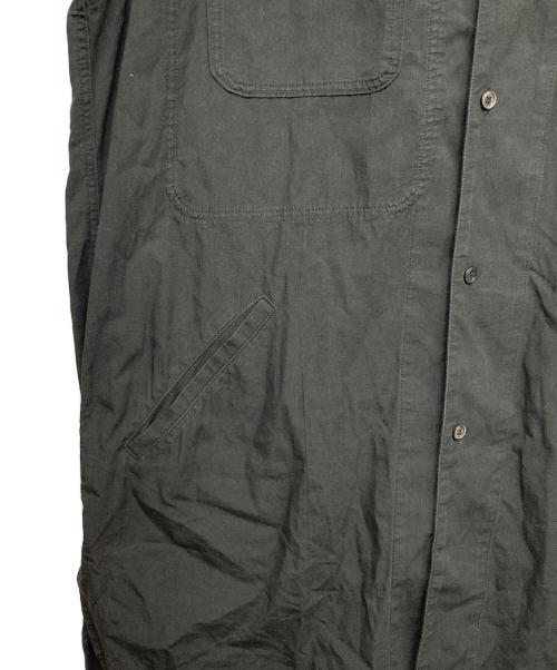 UNDERCOVER（アンダーカバー）UNDERCOVER (アンダーカバー) ヴィンテージクロス ロングシャツ ブラック サイズ:3の古着・服飾アイテム