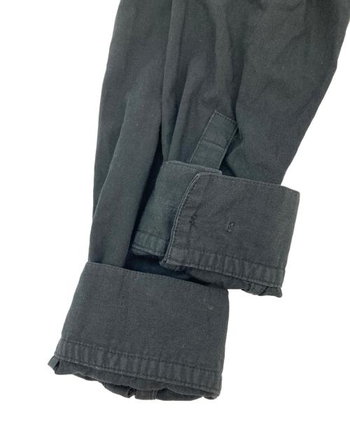 UNDERCOVER（アンダーカバー）UNDERCOVER (アンダーカバー) ヴィンテージクロス ロングシャツ ブラック サイズ:3の古着・服飾アイテム