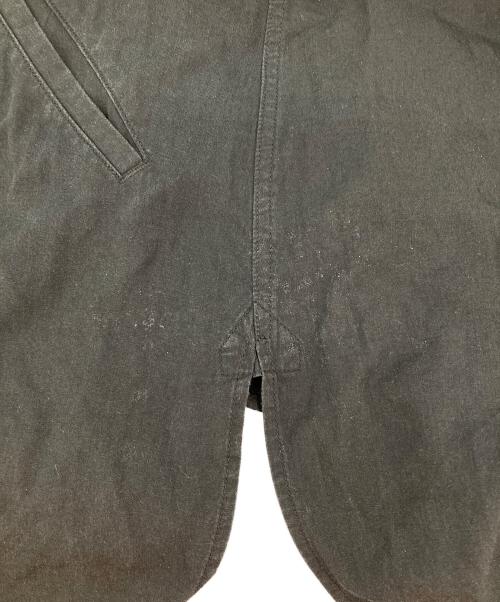 UNDERCOVER（アンダーカバー）UNDERCOVER (アンダーカバー) ヴィンテージクロス ロングシャツ ブラック サイズ:3の古着・服飾アイテム
