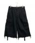 doublet（ダブレット）の古着「SILK TWILL MILITARY PANTS」｜ブラック