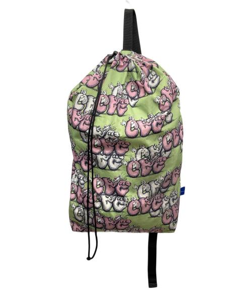 COMME des GARCONS SHIRT（コムデギャルソンシャツ）COMME des GARCONS SHIRT (コムデギャルソンシャツ) KAWS (カウズ) ナップサック マルチカラーの古着・服飾アイテム