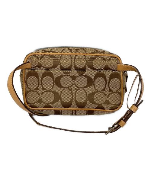 COACH（コーチ）COACH (コーチ) ウエストポーチ ブラウンの古着・服飾アイテム