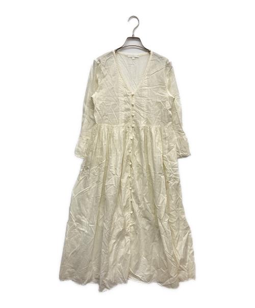 To b. by agnes b.（トゥービー バイ アニエスベー）To b. by agnes b. (トゥービー バイ アニエスベー) シャツワンピース アイボリー サイズ:38の古着・服飾アイテム