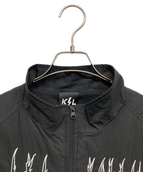 KSL SUPPLY（ケイエスエル サプライ）KSL SUPPLY (ケイエスエル サプライ) スタンドカラージャケット ブラック サイズ:Lの古着・服飾アイテム