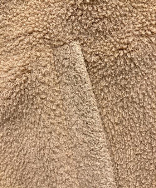 GALFY（ガルフィー）GALFY (ガルフィー) もこもこ ブルゾン ブラウン サイズ:Lの古着・服飾アイテム