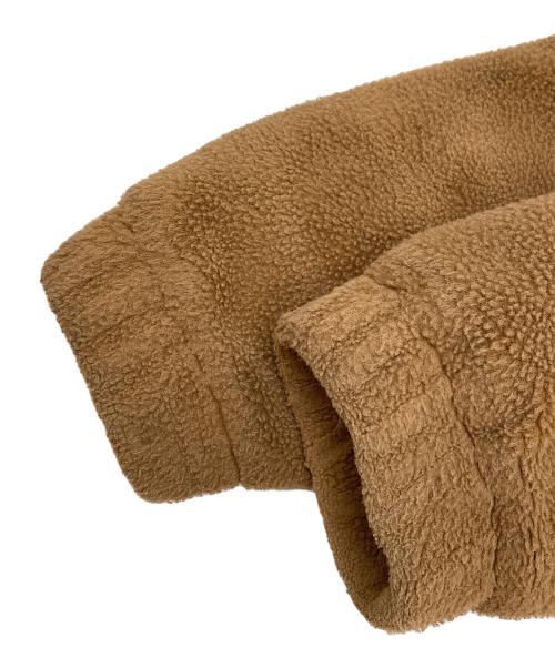 GALFY（ガルフィー）GALFY (ガルフィー) もこもこ ブルゾン ブラウン サイズ:Lの古着・服飾アイテム