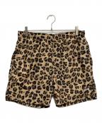 stussyステューシー）の古着「レオパードスイムショーツ」｜ブラウン