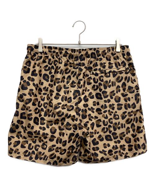 stussy（ステューシー）stussy (ステューシー) レオパードスイムショーツ ブラウン サイズ:Lの古着・服飾アイテム