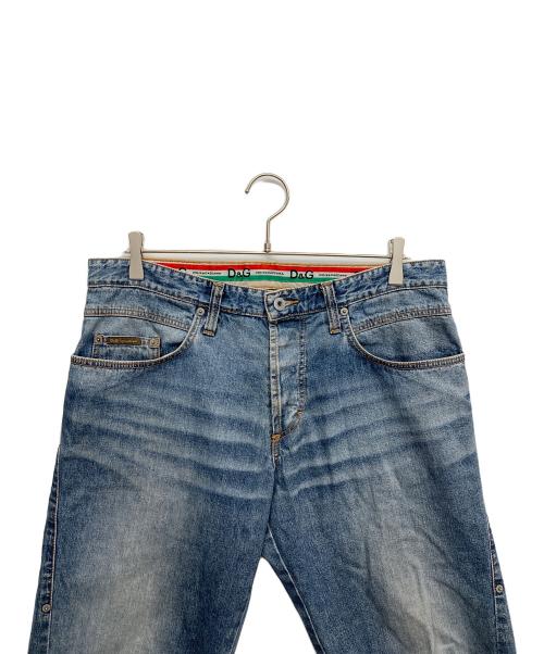 DOLCE & GABBANA（ドルチェ＆ガッバーナ）DOLCE & GABBANA (ドルチェ＆ガッバーナ) デニムパンツ インディゴ サイズ:36の古着・服飾アイテム
