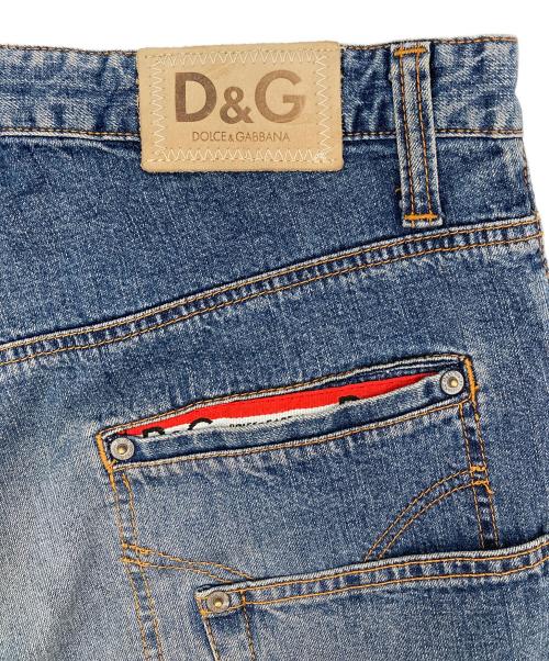 DOLCE & GABBANA（ドルチェ＆ガッバーナ）DOLCE & GABBANA (ドルチェ＆ガッバーナ) デニムパンツ インディゴ サイズ:36の古着・服飾アイテム