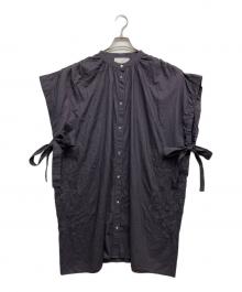 HAVA（ハーヴァ）の古着「ノースリーブワンピース」｜パープル