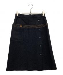 Christian Dior Sports（クリスチャン ディオールスポーツ）の古着「タイトスカート」｜ブラック