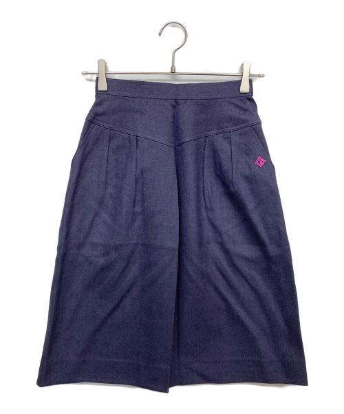 Christian Dior Sports（クリスチャン ディオールスポーツ）Christian Dior Sports (クリスチャン ディオールスポーツ) タイトスカート パープル サイズ:Sの古着・服飾アイテム