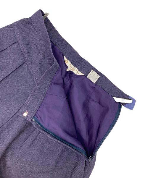 Christian Dior Sports（クリスチャン ディオールスポーツ）Christian Dior Sports (クリスチャン ディオールスポーツ) タイトスカート パープル サイズ:Sの古着・服飾アイテム