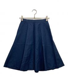 Christian Dior Sports（クリスチャン ディオールスポーツ）の古着「フレアスカート」｜ネイビー