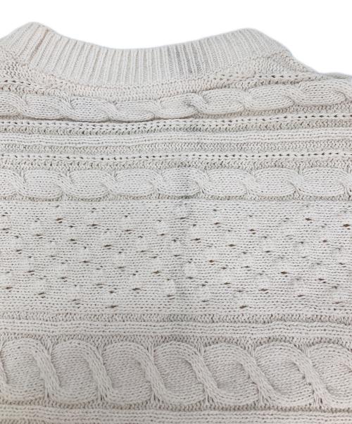 adidas（アディダス）adidas (アディダス) 70s トレフォイル セーター ホワイト サイズ:2XSの古着・服飾アイテム