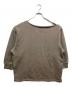 adidas（アディダス）の古着「ウォッシュ オフショルダースウェット」｜オリーブ
