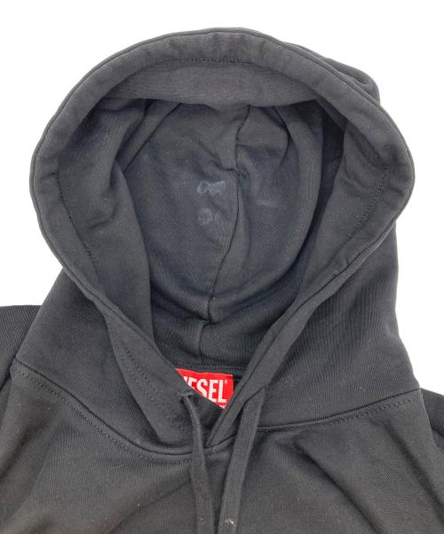 DIESEL（ディーゼル）DIESEL (ディーゼル) Ginn L4 パーカー ブラック サイズ:Mの古着・服飾アイテム