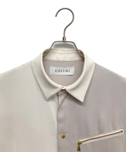 CULLNI（クルニ）CULLNI (クルニ) STUDIOUS別注 BICOLOR SHIRTS グレー サイズ:1の古着・服飾アイテム