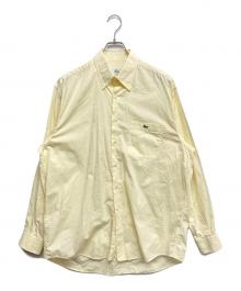 LACOSTE（ラコステ）の古着「ワンポイントシャツ」｜イエロー