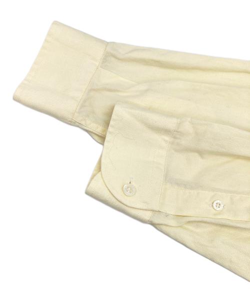 LACOSTE（ラコステ）LACOSTE (ラコステ) ワンポイントシャツ イエロー サイズ:Lの古着・服飾アイテム