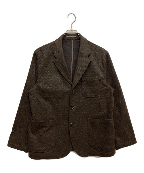 JOHNBULL（ジョンブル）Johnbull (ジョンブル) テーラードジャケット ブラウン サイズ:Sの古着・服飾アイテム