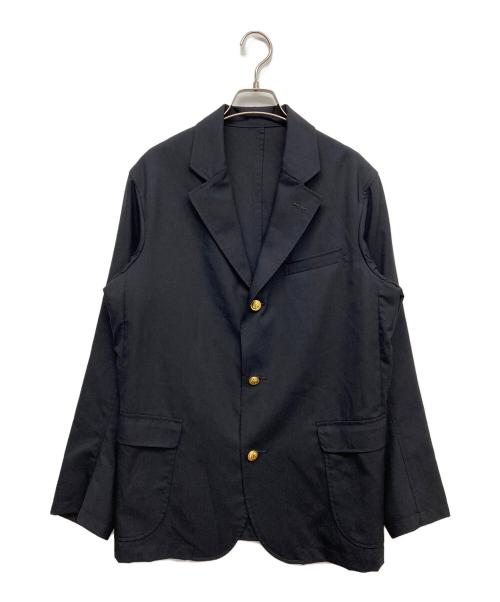 WORKERS&Co（ザ ワーカーズ アンド コー）WORKERS＆Co (ザ ワーカーズ アンド コー) ウールジャケット ネイビー サイズ:38の古着・服飾アイテム