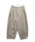 mizuiro-ind（ミズイロインド）の古着「コットンバルーンパンツ」｜ベージュ