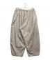mizuiro-ind (ミズイロインド) コットンバルーンパンツ ベージュ サイズ:なし：4000円