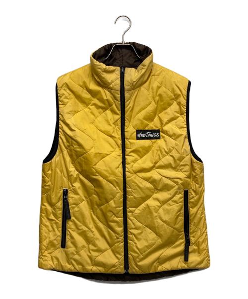 WILD THINGS（ワイルドシングス）WILD THINGS (ワイルドシングス) リバーシブルベスト ブラウン サイズ:Mの古着・服飾アイテム