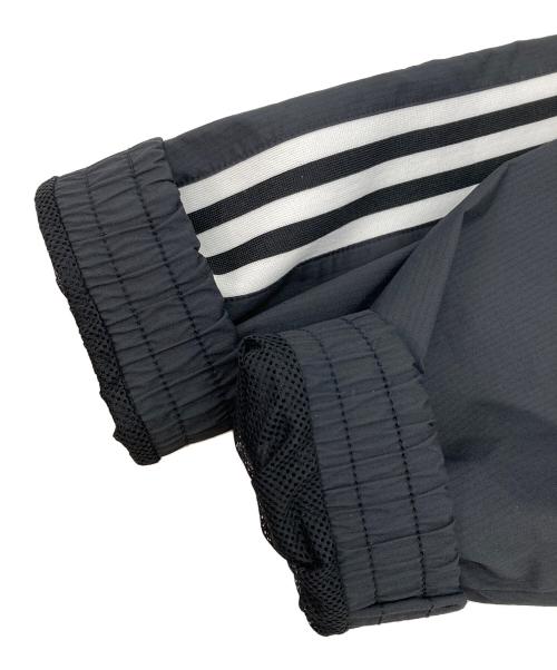 adidas（アディダス）adidas (アディダス) トレフォイル 3 ストライプ トラック トップ ブラック サイズ:Lの古着・服飾アイテム
