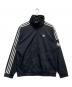 adidas（アディダス）の古着「トレフォイル 3 ストライプ トラック トップ」｜ブラック