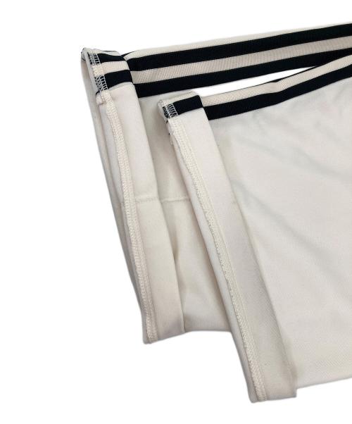 adidas（アディダス）adidas (アディダス) ベッケンバウアー トラックパンツ アイボリー サイズ:Lの古着・服飾アイテム