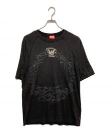 DIESEL（ディーゼル）の古着「T-Roxt-Q1クルーネックTシャツ」｜ブラック