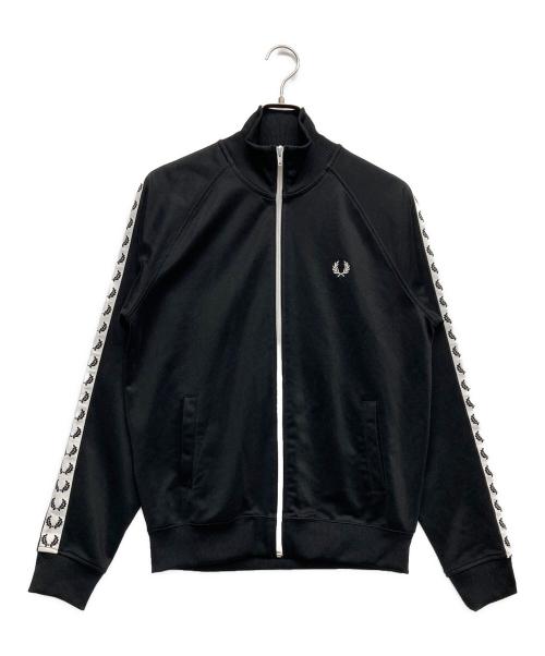 FRED PERRY（フレッドペリー）FRED PERRY (フレッドペリー) Taped Track Jacket ブラック サイズ:Mの古着・服飾アイテム