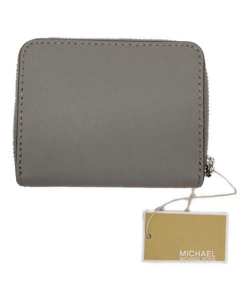 MICHAEL KORS（マイケル・コース）MICHAEL KORS (マイケルコース) 3つ折り財布 グレー 未使用品の古着・服飾アイテム