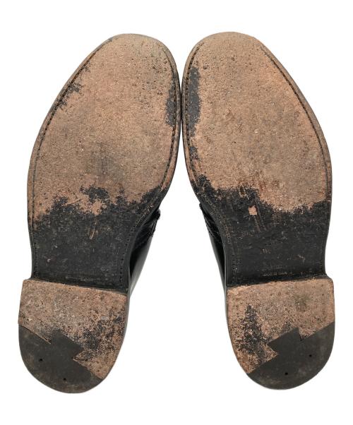 Alden（オールデン）ALDEN (オールデン) コードバン チャッカ ブーツ ブラック サイズ:8 1/2の古着・服飾アイテム